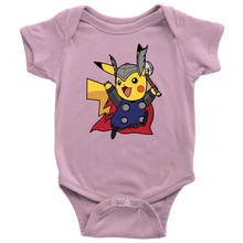 Load image into Gallery viewer, PikaThor Baby Onesie
