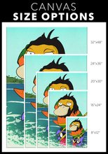 Load image into Gallery viewer, AquaDuck Canvas Wall Art
