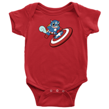 Load image into Gallery viewer, CaptainSquirtle Baby Onesie
