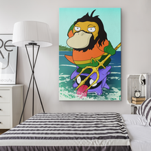 Load image into Gallery viewer, AquaDuck Canvas Wall Art
